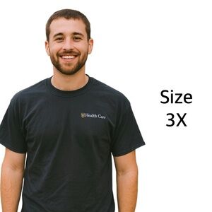 University of Missouri Healthcare Tee – MU Logo – Gildan – Size 3X